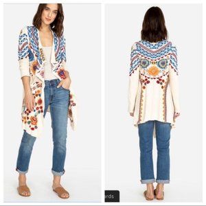 Johnny Was Embroidered Sampaio Wrap